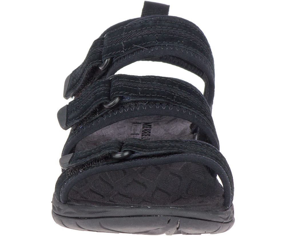 Sandały Merrell Damskie Czarne - Siren 2 Strap - 865423-ZXJ